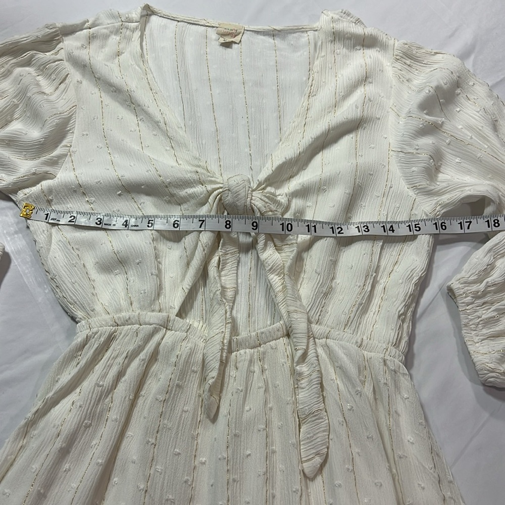 Surf Gypsy white/ivory dress size M - Picture 5 of 9